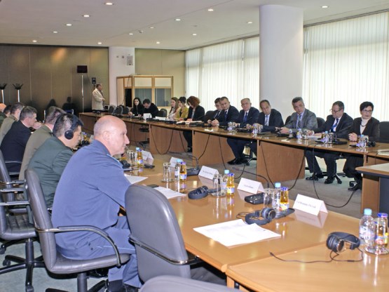 Чланови Заједничке комисије за одбрану и безбједност БиХ и парламентарни војни повјереник БиХ разговарали са члановима војно-дипломатског кора у БиХ